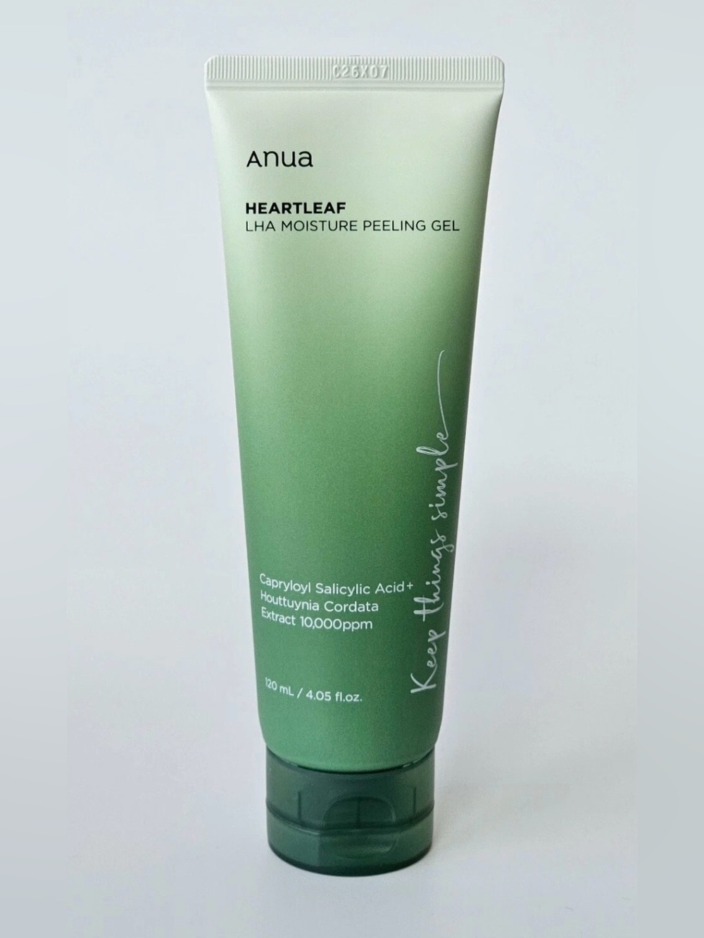 ANUA Heartleaf LHA Moisture Peeling Gel 120ml K-Beauty Exfoliator
